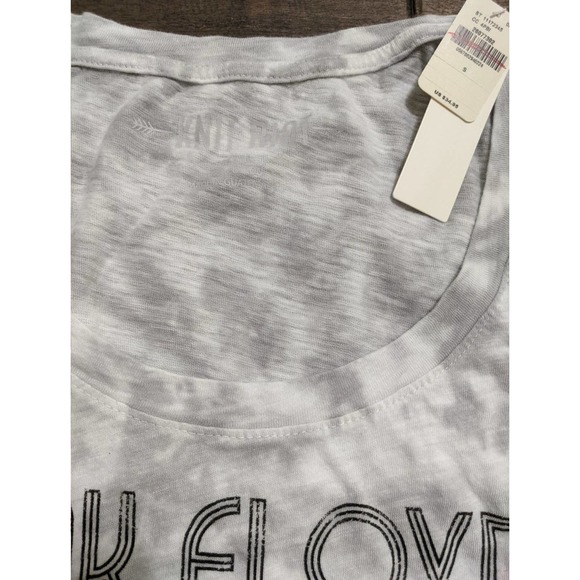 S small new PINK Victoria's Secret Pink Floyd top tee oversized tie dye - Picture 7 of 7